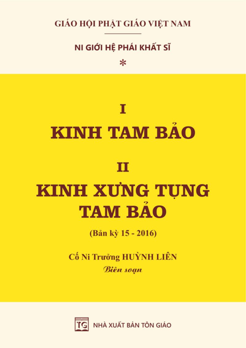 KINH TAM BẢO I-II NI GIỚI KHẤT SĨ