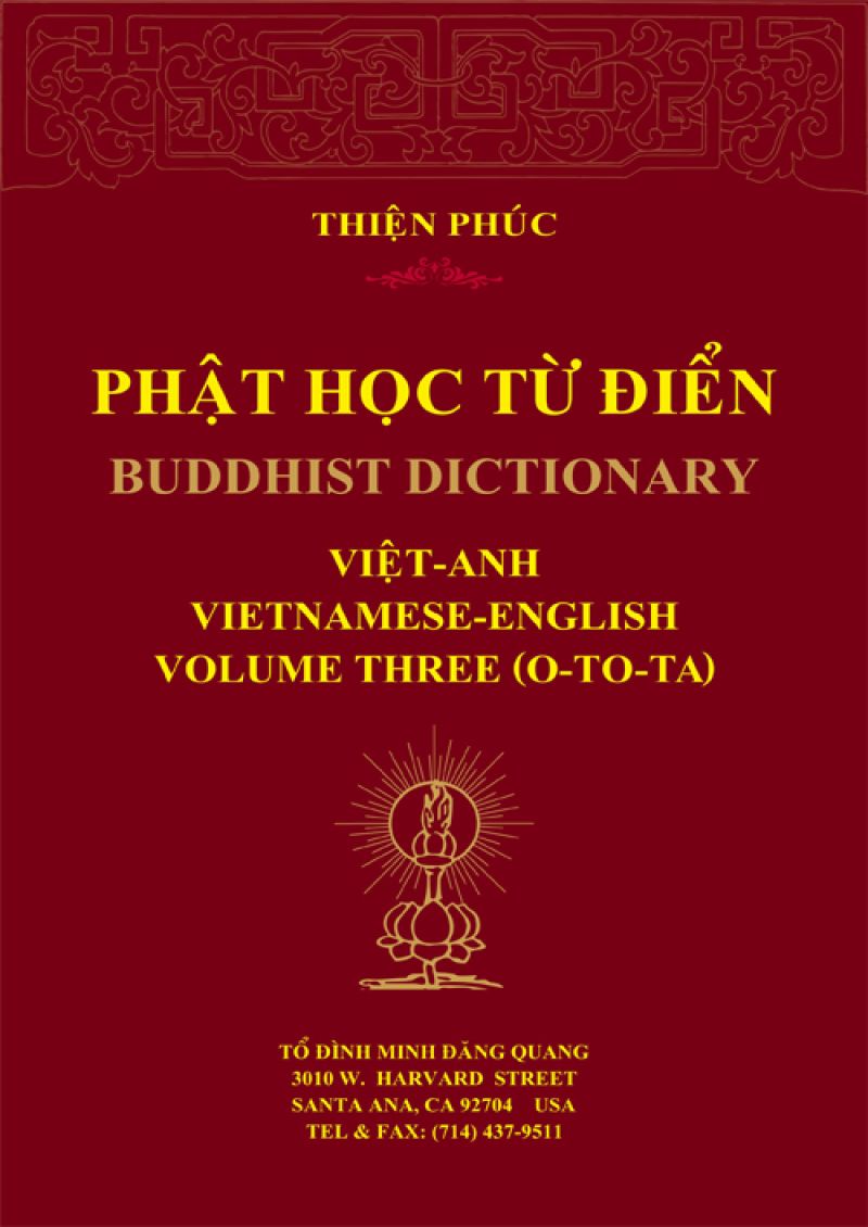 VIỆT - ANH VOLUME THREE (O-TO-TA)