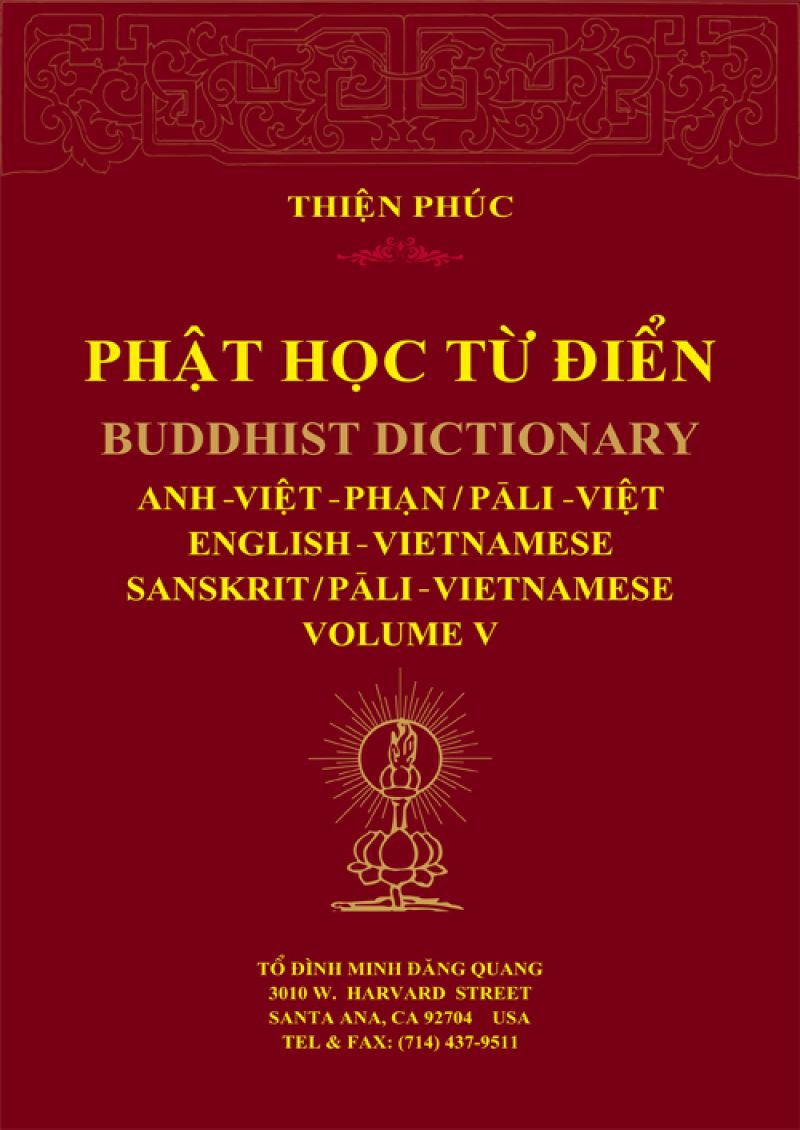 VIỆT - ANH VOLUME FIVE (ANH-VIỆT-PHẠN/PALI-VIỆT)